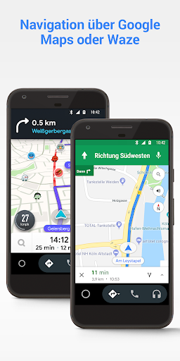 Android Auto: Google Maps, Medien & Messaging PC