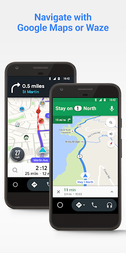 Android Auto: Google Maps, Medien & Messaging PC