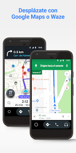 Android Auto: Google Maps, multimedia y mensajería PC