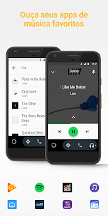 Android Auto - Google Maps, mídia e mensagens