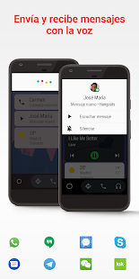 Android Auto: Google Maps, multimedia y mensajería