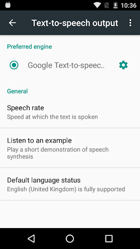 Google Text-to-Speech