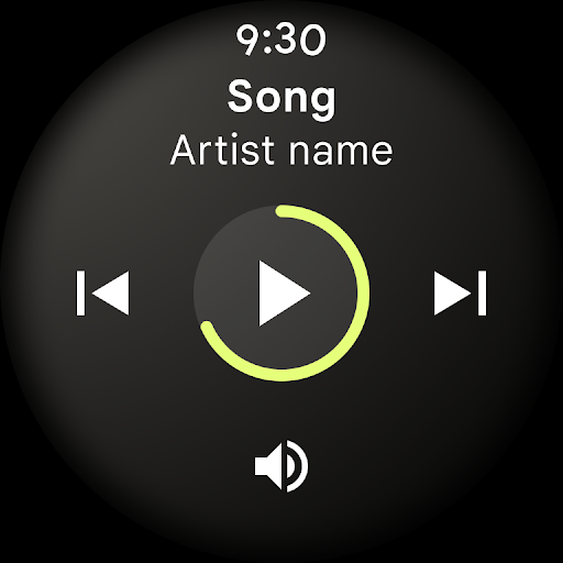 Interfejs systemu Wear OS