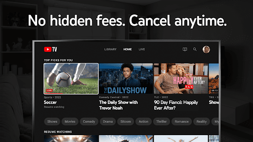YouTube TV: Live TV & more PC