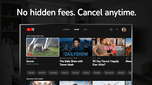 YouTube TV: Live TV & more