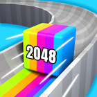 Jelly Tube Run 2048