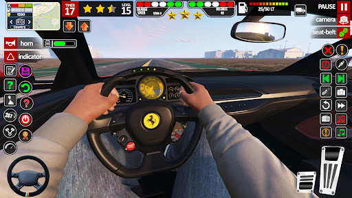 jeu de simulation de voiture