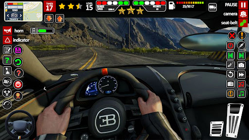 jeu de simulation de voiture
