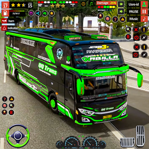 Public Coach Bus Driving Game PC