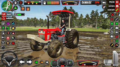 Tractor Driving - Tractor Game