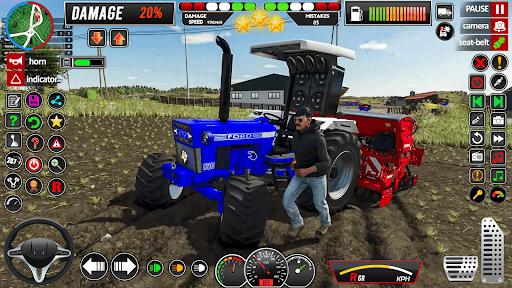 Tractor Driving - Tractor Game