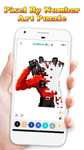 Pixel By Number: Art Puzzle