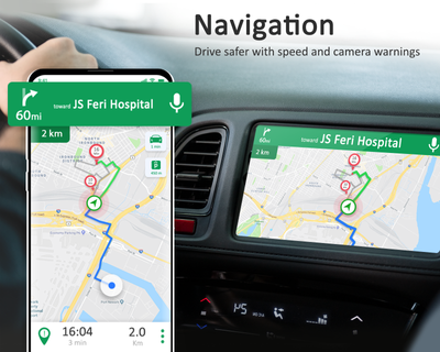 Karten GPS Navigation - Route Richtungen.Standorte