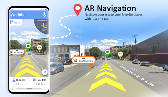 Karten GPS Navigation - Route Richtungen.Standorte