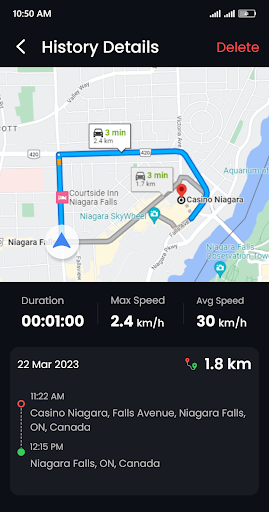 Snelheidsmeter - Speed Tracker