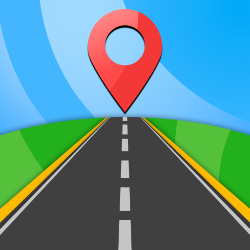 GPS Navigation: Road Map Route الحاسوب