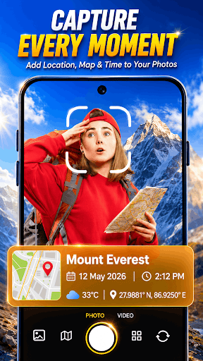 GPS Map Camera, Photo Stamp