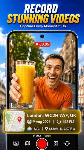 GPS Map Camera, Photo Stamp