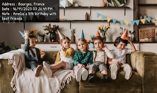 Note Cam Lite: GPS Camera PC