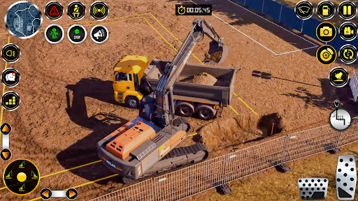 Road Construction JCB 3D Game