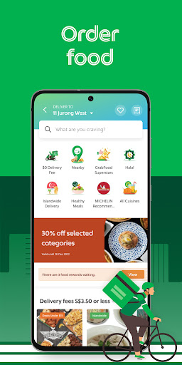 Grab - Taxi & Food Delivery