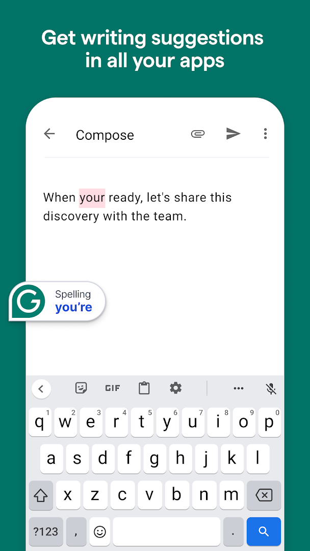 Grammarly Keyboard — Type with confidence電腦版