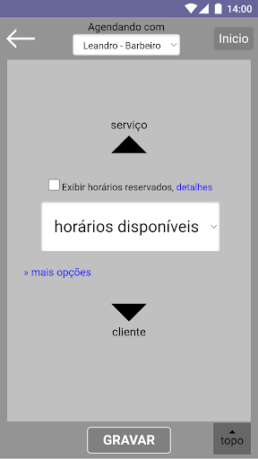 komputer Top Salão: agenda online