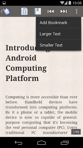 ePub Reader for Android PC