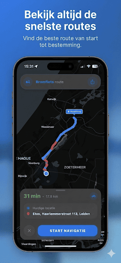 Bromly - Bromfiets navigatie PC