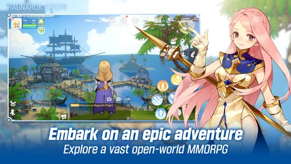 Ragnarok Origin: Fantasy Open World Online MMORPG PC
