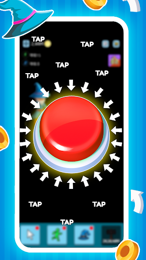 Idle Green Button - Idle Clicker. Press the button