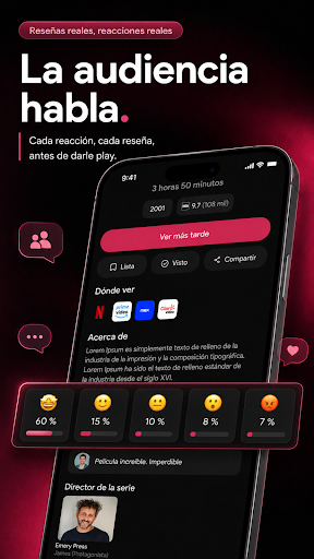 The Movie App: Qué Ver Hoy پی سی