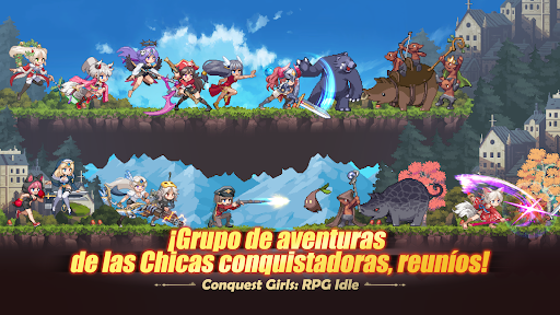 Conquest Girls: RPG Idle PC