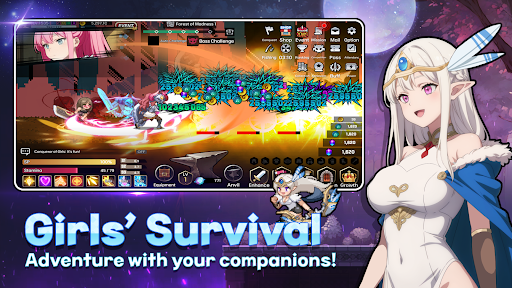 Conquest Girls: AFK Idle RPG الحاسوب