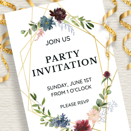 Invitation Maker: Party Invite