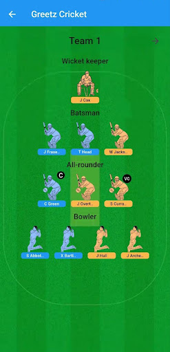 Greetz Cricket - Team Creator PC