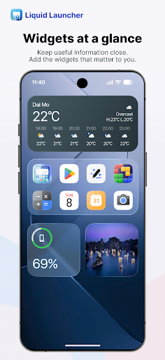 Liquid Launcher OS 27 PC