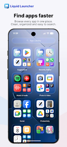 Liquid Launcher OS 27 PC