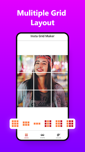 9 Square Photo - Grid Maker پی سی