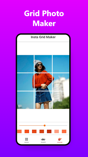 9 Square Photo - Grid Maker پی سی