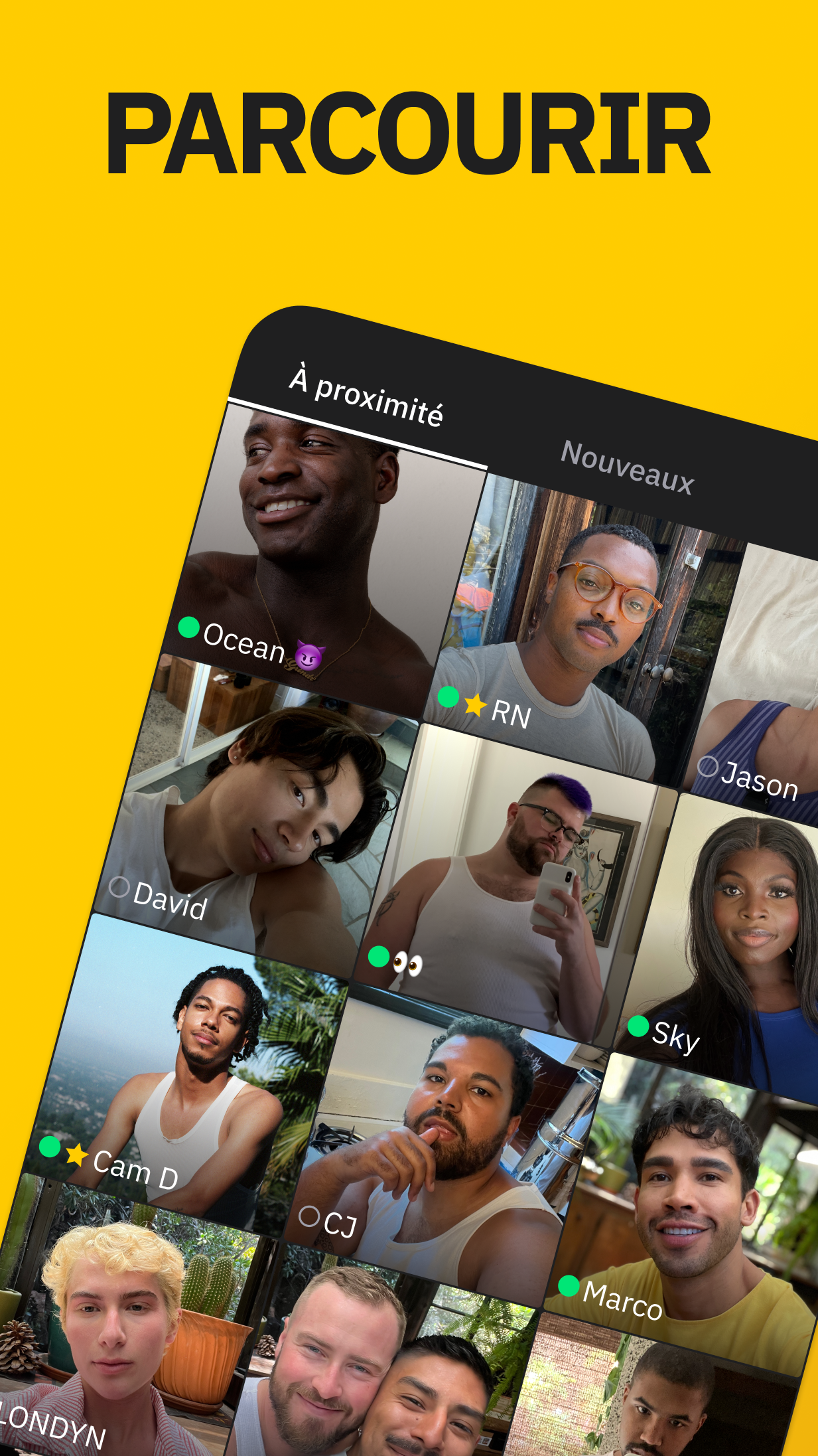 Téléchargez Grindr - social gay et le chat sur PC avec MEmu