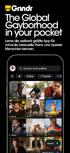 Grindr–Chatten, Kennenlernen und Daten für Schwule
