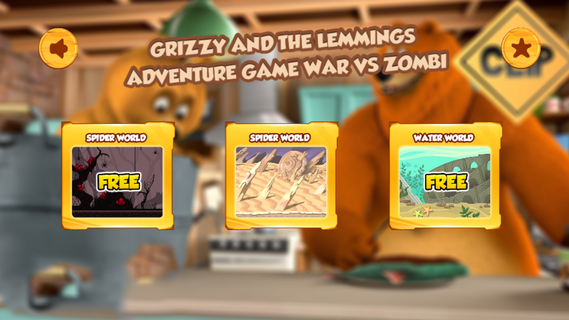 Grizzy and the lemminge game PC