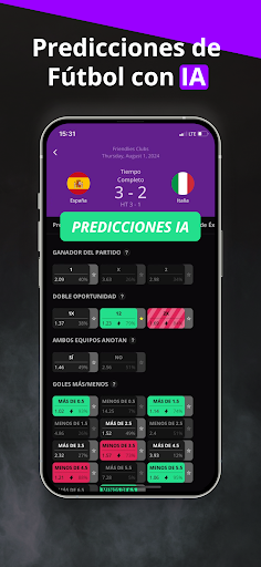 180Score Previsiones de fútbol PC