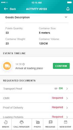 Gruber Logistics Driver APP PC