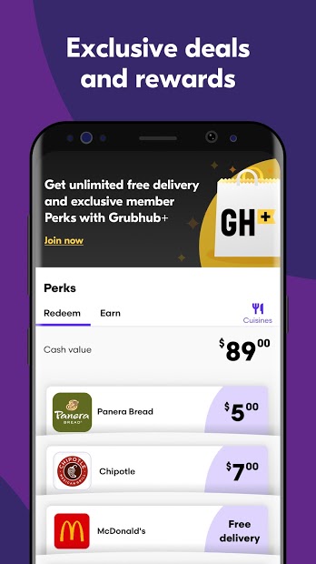 Grubhub: Local Food Delivery PC