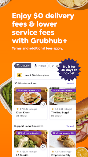 Grubhub: Food Delivery PC