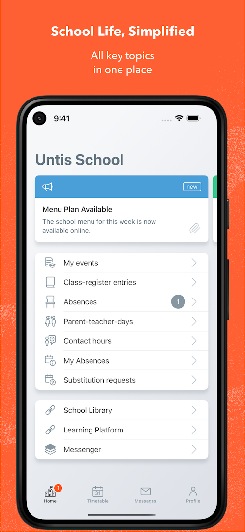 Untis Mobile PC