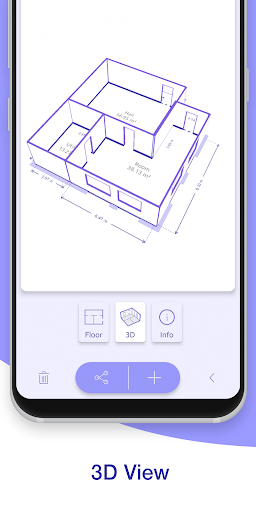 komputer AR Plan 3D Tape Measure, Ruler