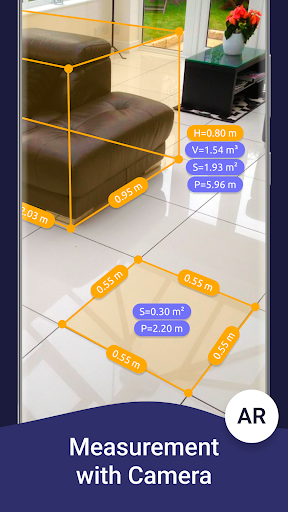 AR Ruler App: Tape Measure Cam پی سی